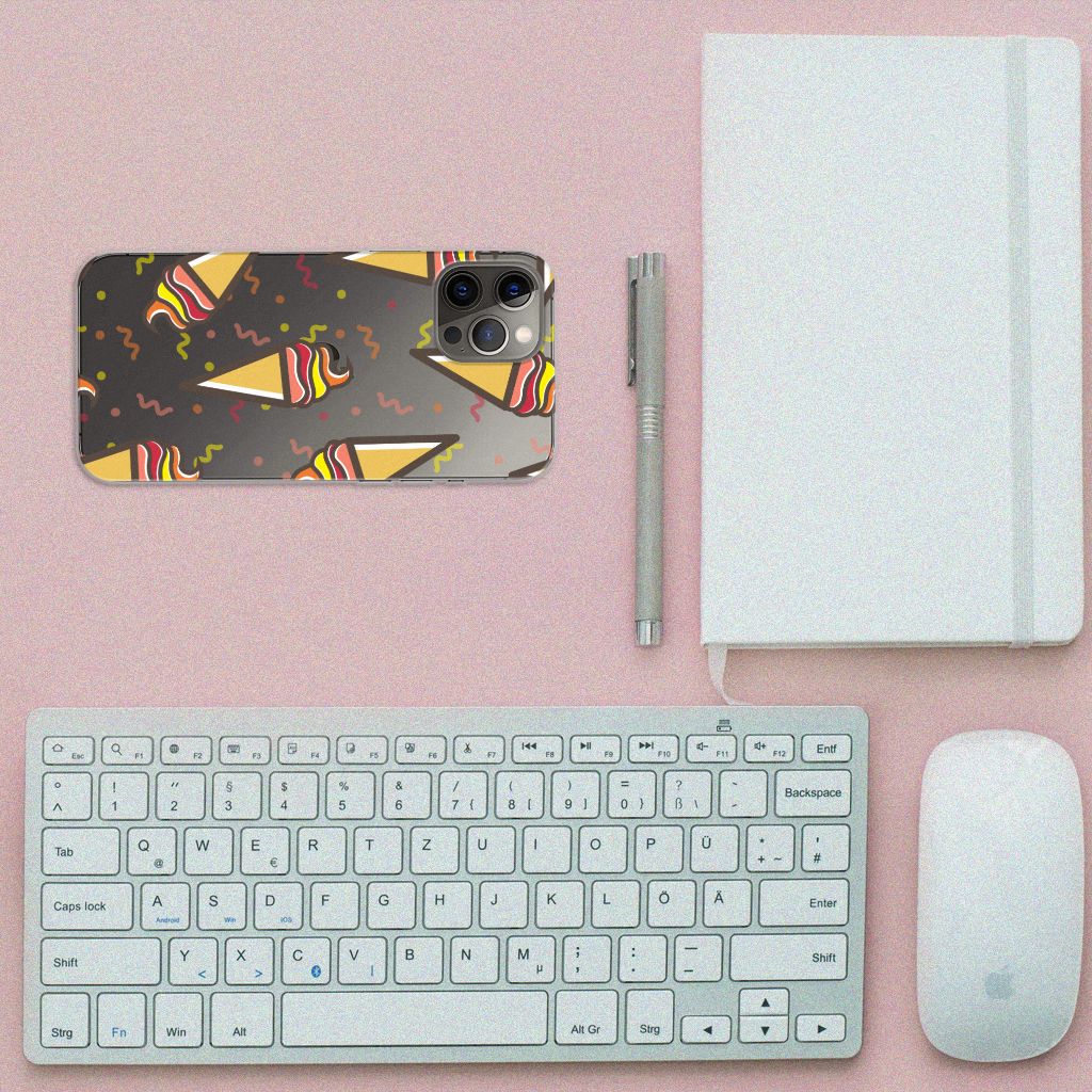 iPhone 12 Pro Max Siliconen Case Icecream B2C Telecom