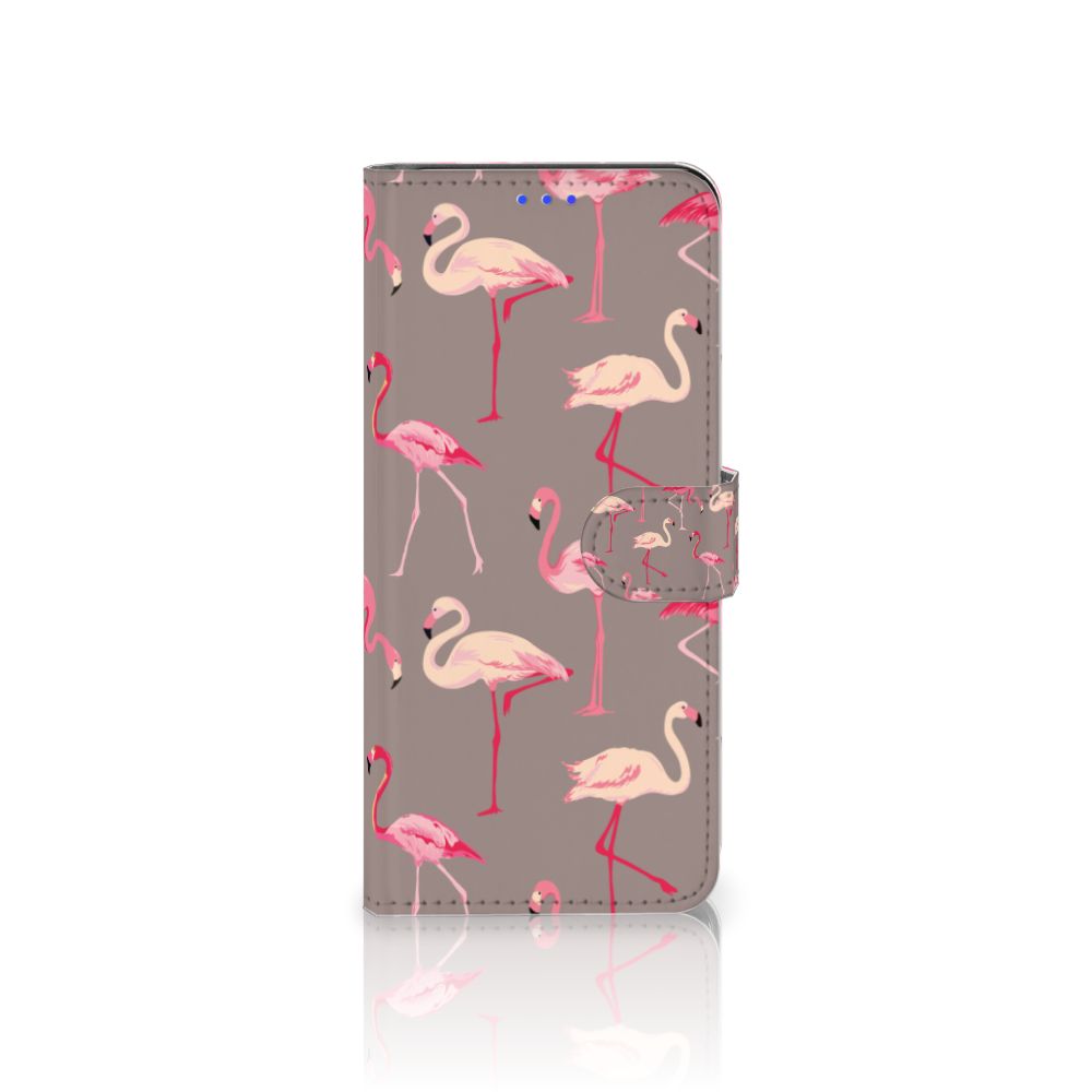 OPPO Reno5 Z | A94 5G Telefoonhoesje met Pasjes Flamingo