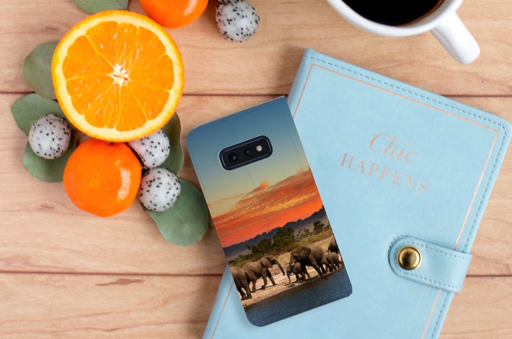 Samsung Galaxy S10e Hoesje maken Olifanten