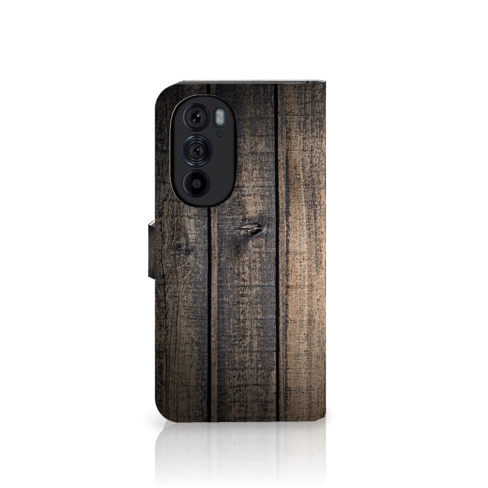 Motorola Edge 30 Pro Book Style Case Steigerhout