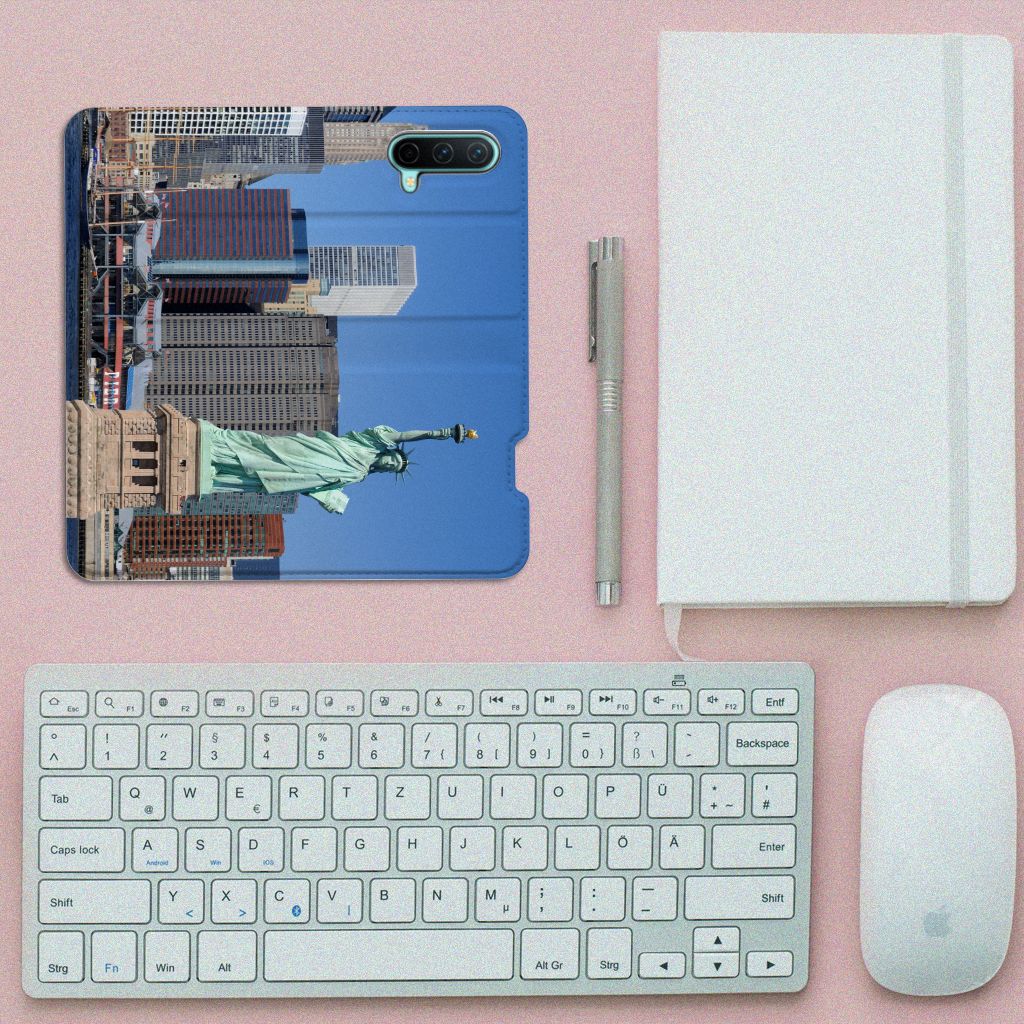 OnePlus Nord CE 5G Book Cover Vrijheidsbeeld - B2C Telecom
