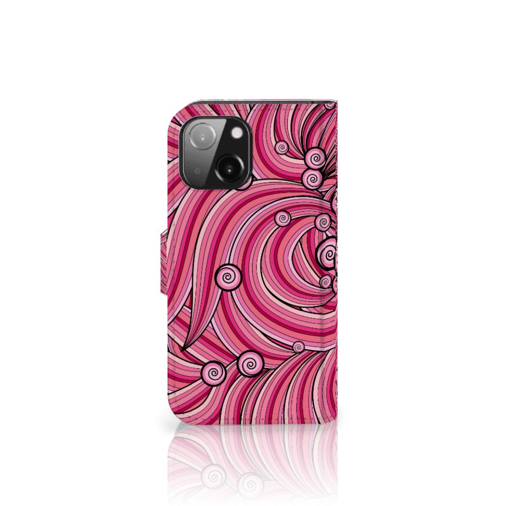 iPhone 13 Mini Hoesje Swirl Pink