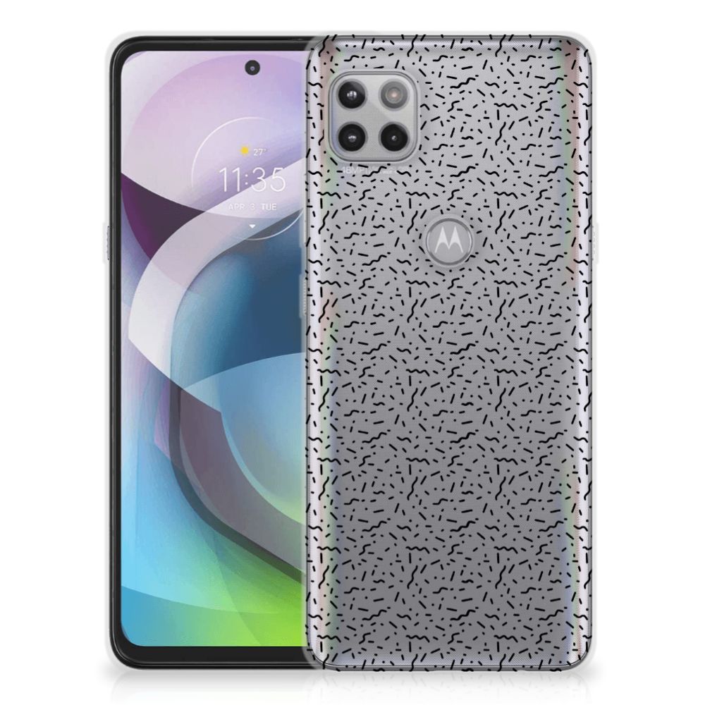 Motorola Moto G 5G TPU bumper Stripes Dots