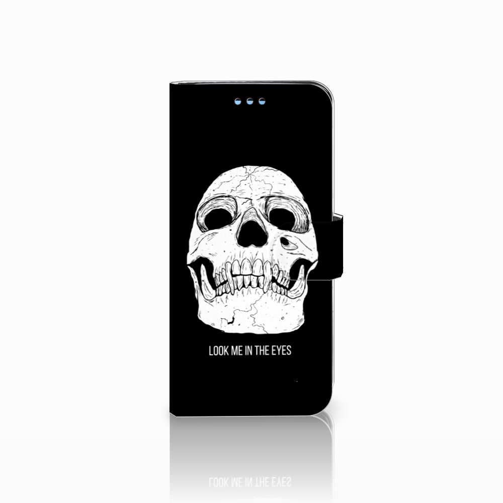 Telefoonhoesje met Naam Samsung Galaxy S9 Skull Eyes