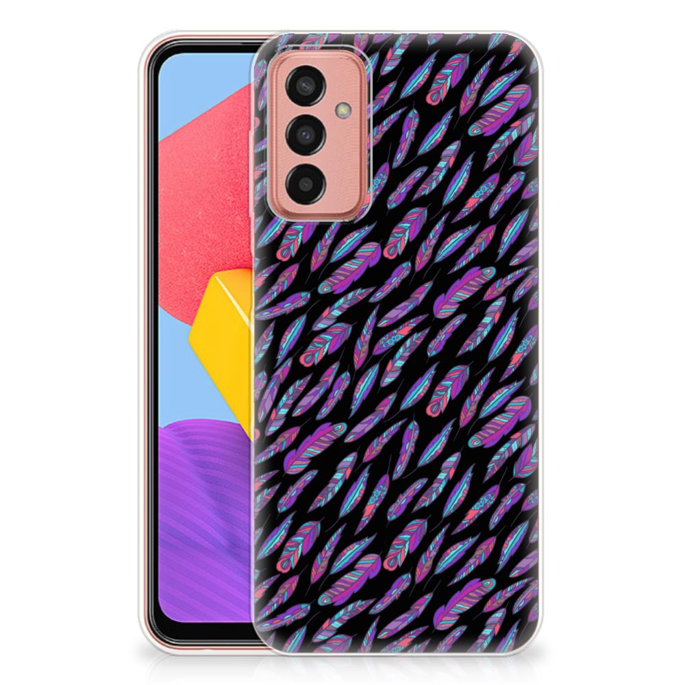 Samsung Galaxy M13 | M23 TPU bumper Feathers Color