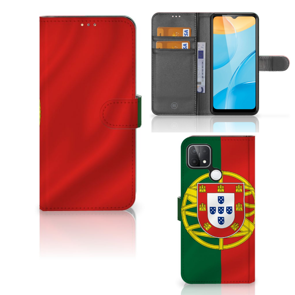 OPPO A15 Bookstyle Case Portugal
