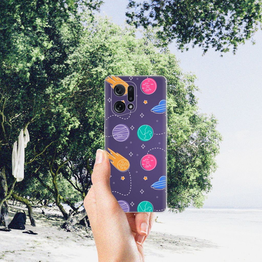 OPPO Find X5 Silicone Back Cover Space B2C Telecom