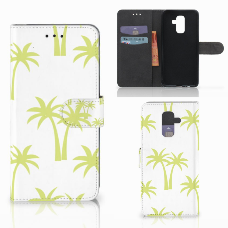 Samsung Galaxy A6 Plus 2018 Hoesje Palmtrees