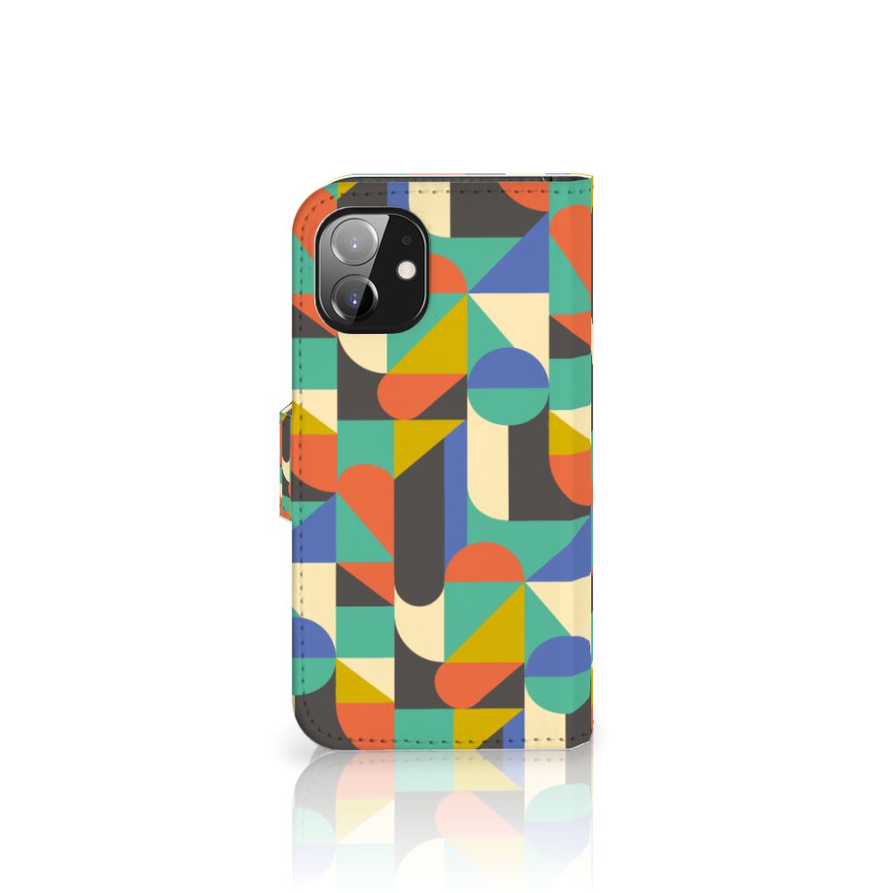Apple iPhone 12 Mini Telefoon Hoesje Funky Retro