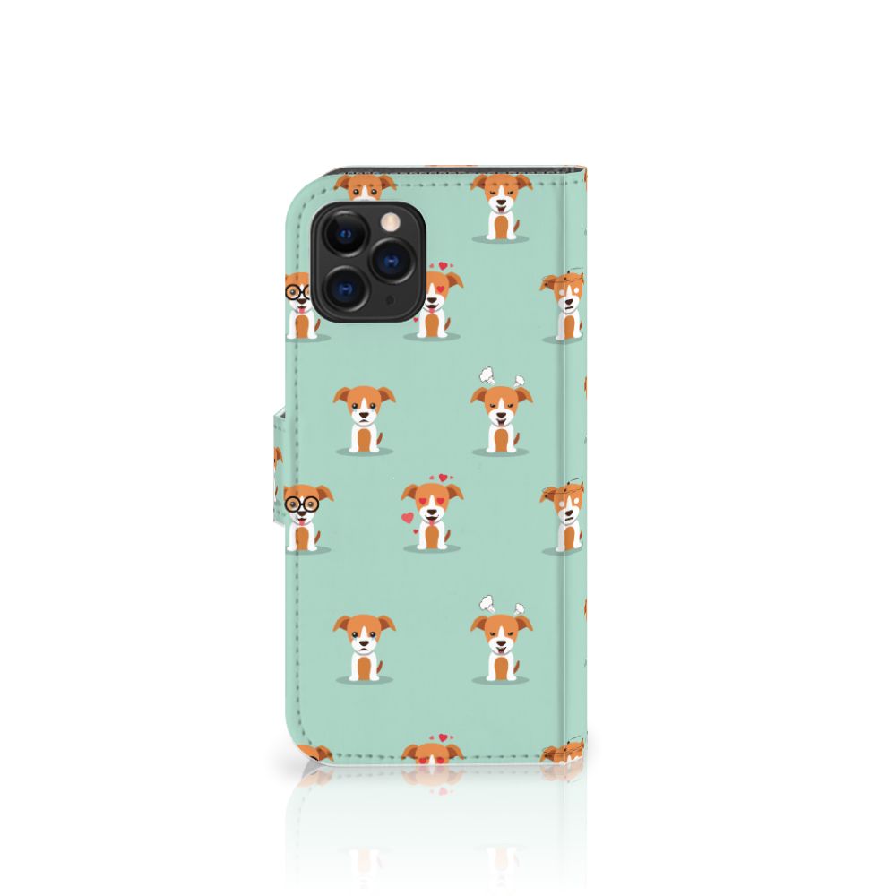 Apple iPhone 11 Pro Telefoonhoesje met Pasjes Pups