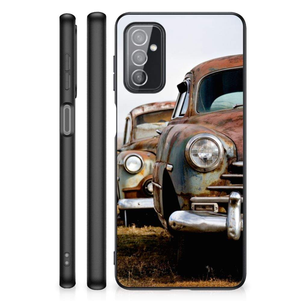 Samsung Galaxy M52 Silicone Back Case Vintage Auto B2C Telecom