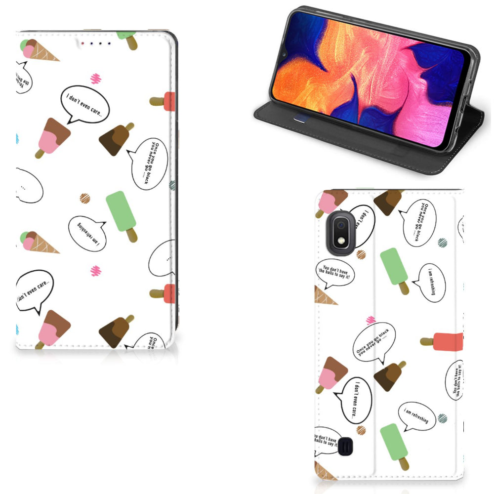 Samsung Galaxy A10 Flip Style Cover IJsjes