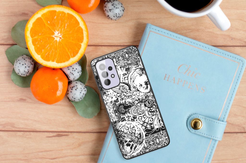 Telefoonhoesje Samsung Galaxy A33 5G Skulls Angel B2C Telecom