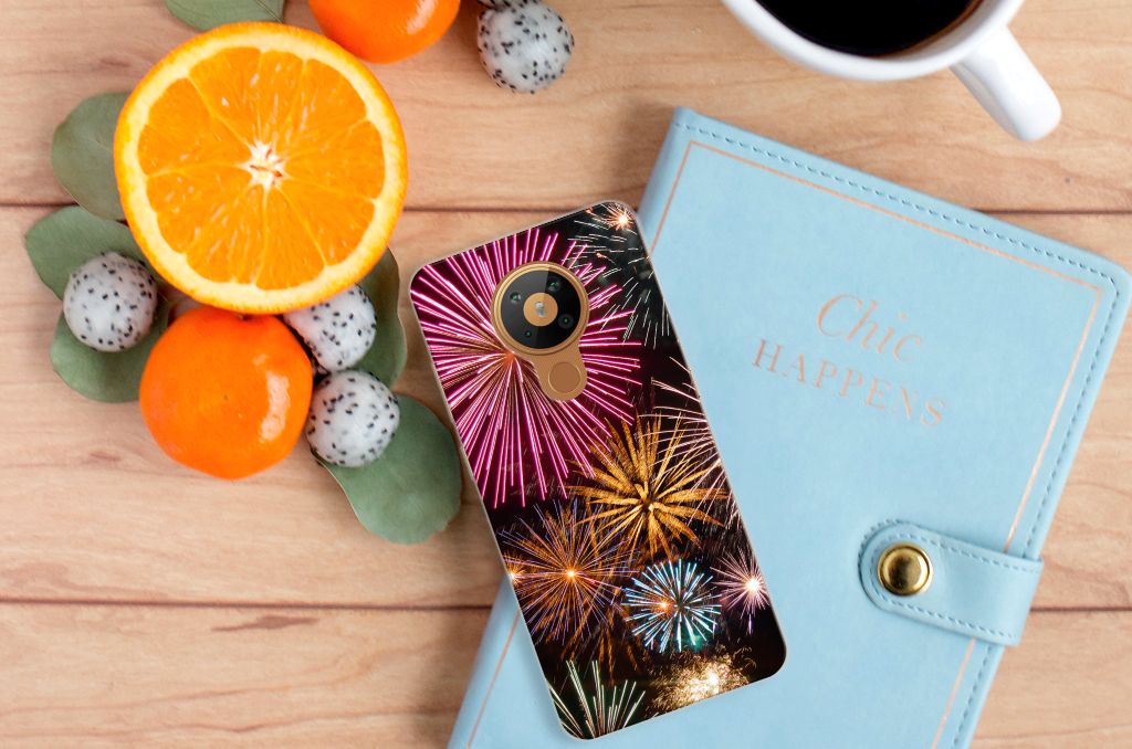 Nokia 5.3 Silicone Back Cover Vuurwerk B2C Telecom