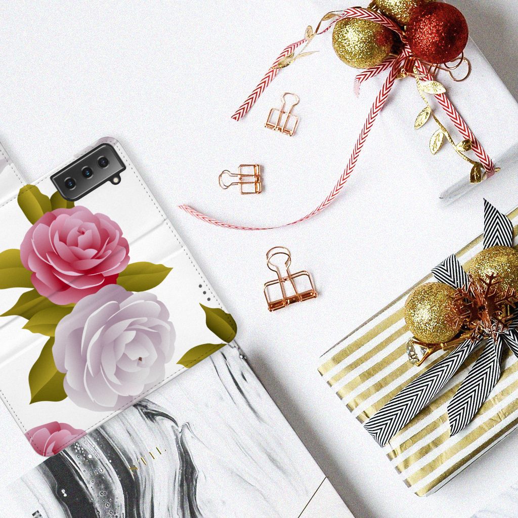 Samsung Galaxy S21 Plus Hoesje Roses