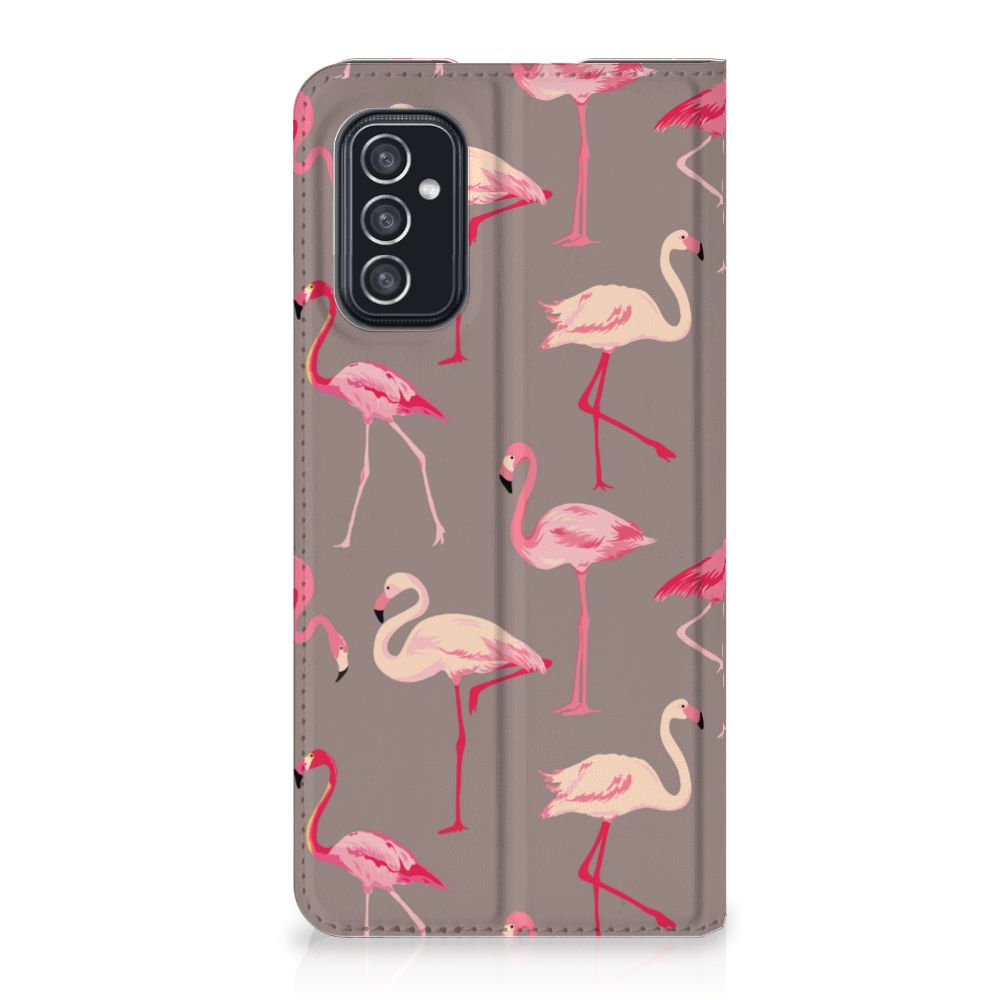 Samsung Galaxy M52 Hoesje maken Flamingo - B2C Telecom