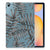 Samsung Galaxy Tab S6 Lite | S6 Lite (2022) Siliconen Hoesje Leaves Grey - B2C Telecom