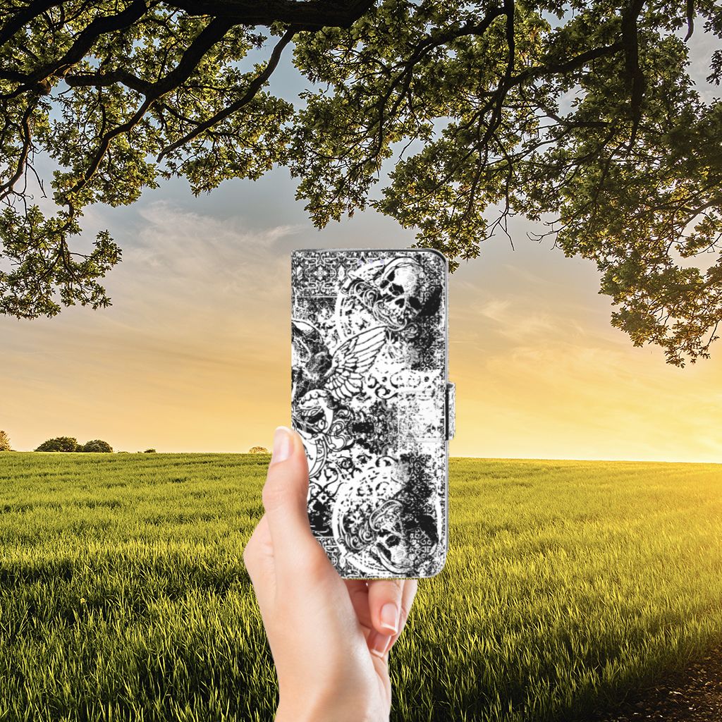 Telefoonhoesje met Naam Samsung Galaxy S20 Plus Skulls Angel