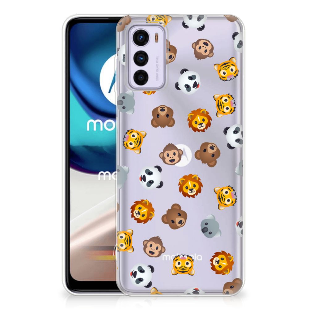 TPU bumper voor Motorola Moto G42 Dieren Emojis B2C Telecom