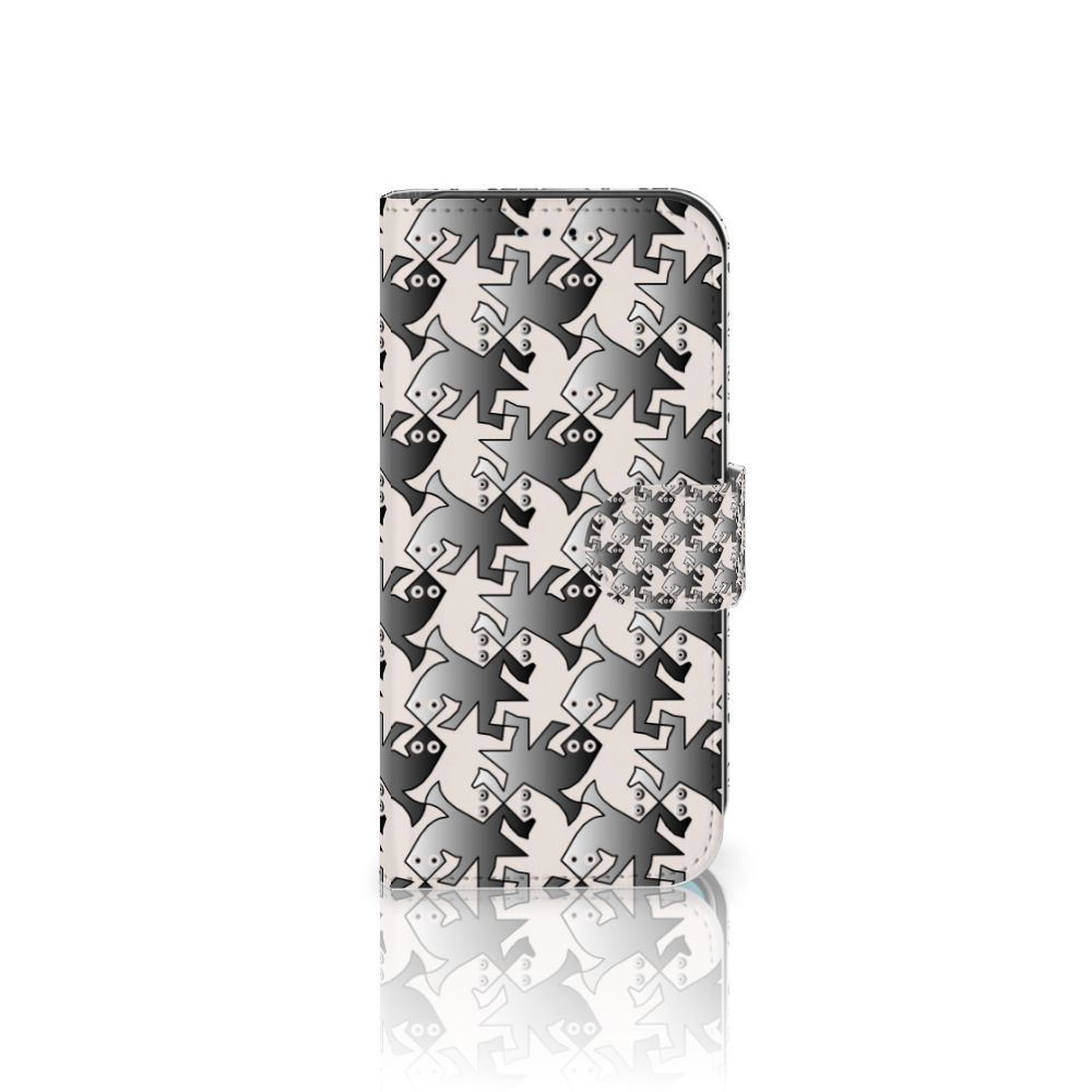 Apple iPhone 11 Pro Telefoonhoesje met Pasjes Salamander Grey