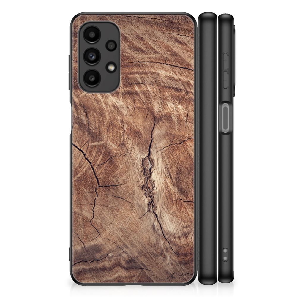 Samsung Galaxy A13 4G Houten Print Telefoonhoesje Tree Trunk