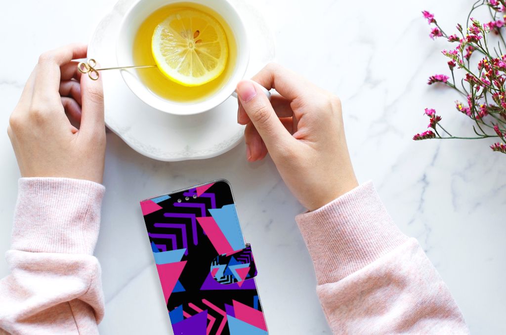 Sony Xperia XZ1 Book Case Funky Triangle