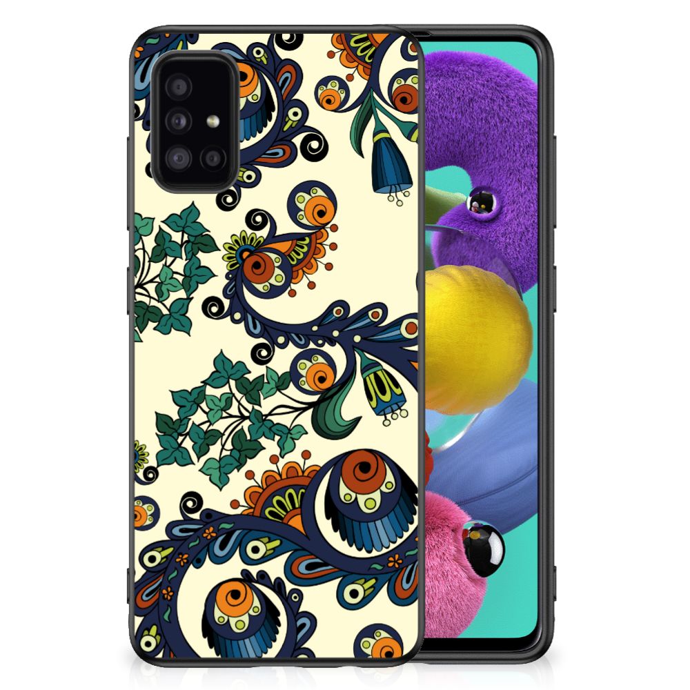 Hoesje TPU Samsung Galaxy A51 Barok Flower