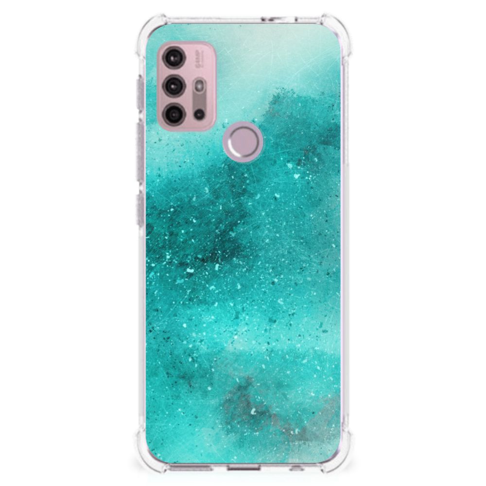 Back Cover Motorola Moto G30 | G20 | G10 Painting Blue