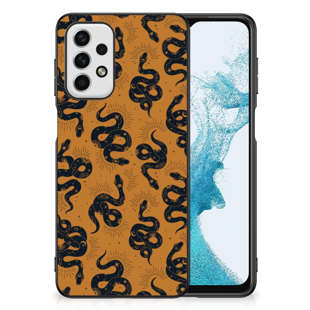 Dierenprint Telefoonhoesje voor Samsung Galaxy A23 Snakes B2C Telecom