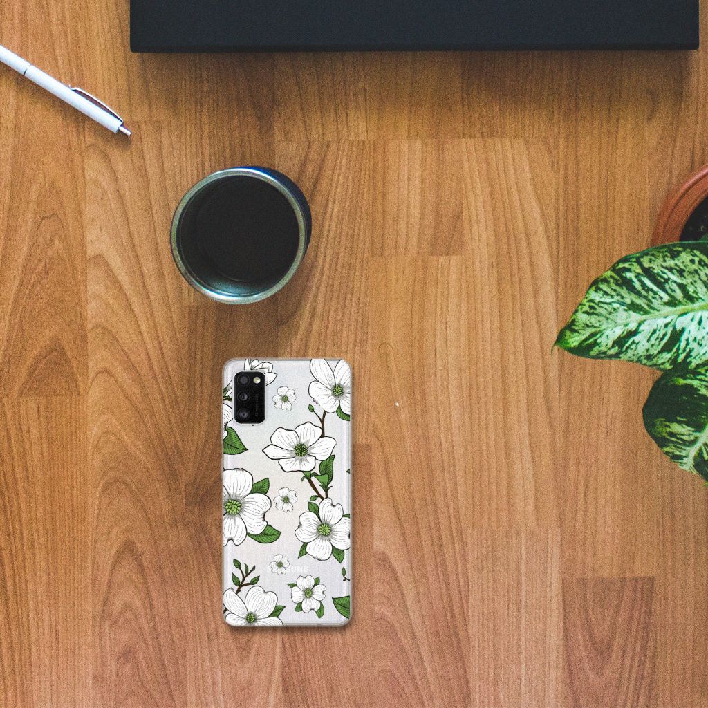Samsung Galaxy A41 TPU Case Dogwood Flowers B2C Telecom