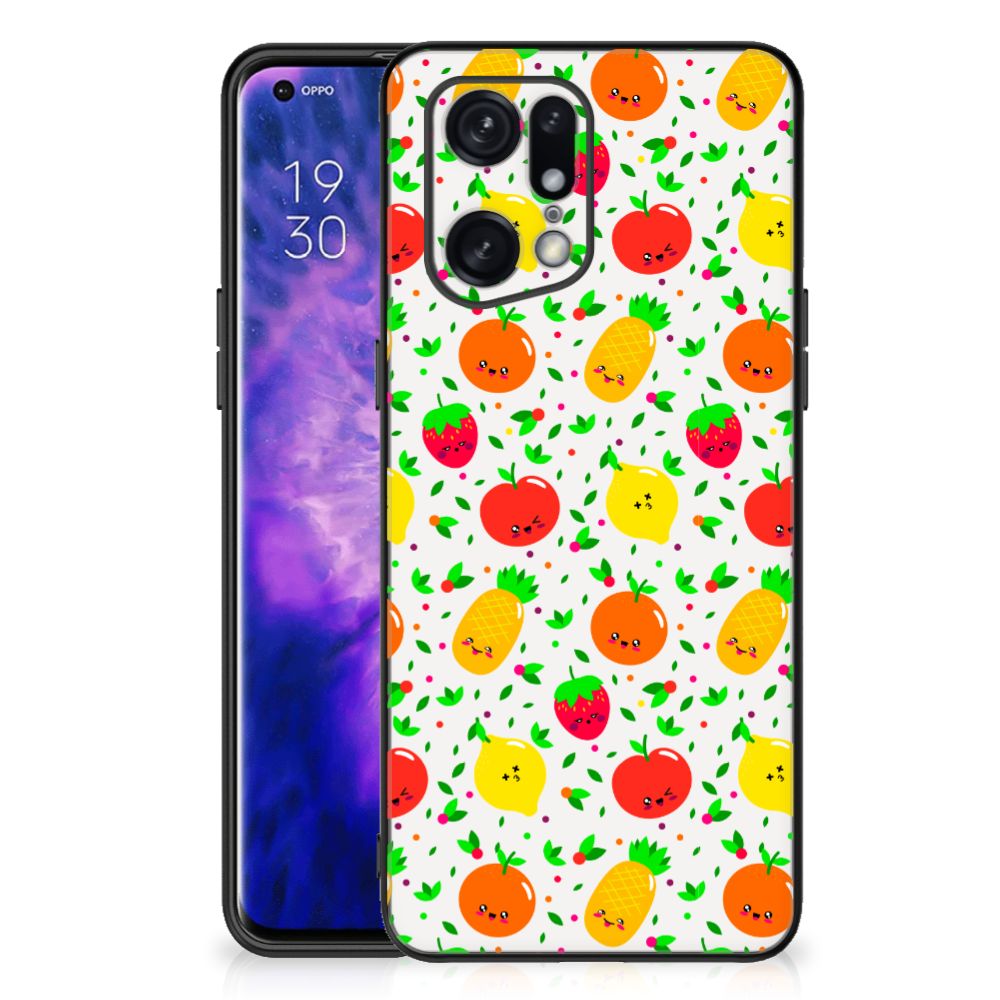 OPPO Find X5 Pro Back Cover Hoesje Fruits