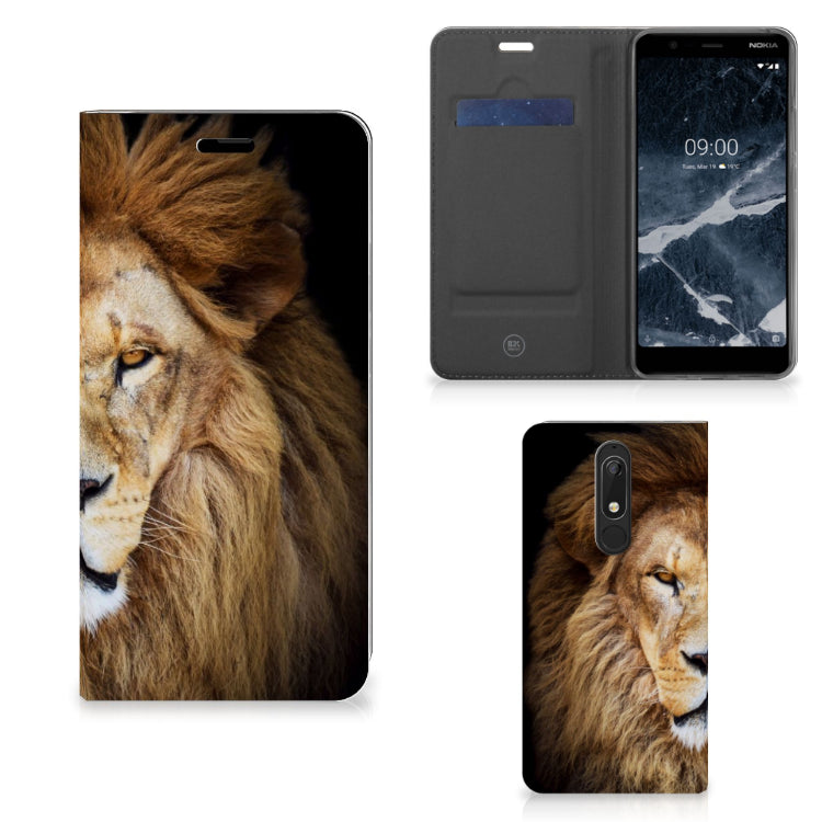 Nokia 5.1 (2018) Hoesje maken Leeuw