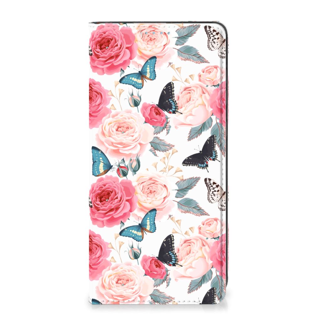 Samsung Galaxy A21s Smart Cover Butterfly Roses