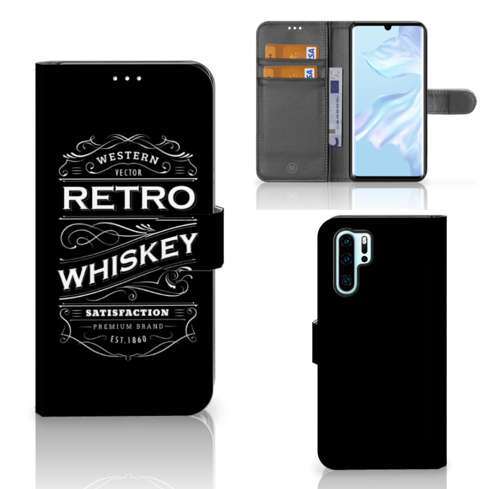 Huawei P30 Pro Book Cover Whiskey