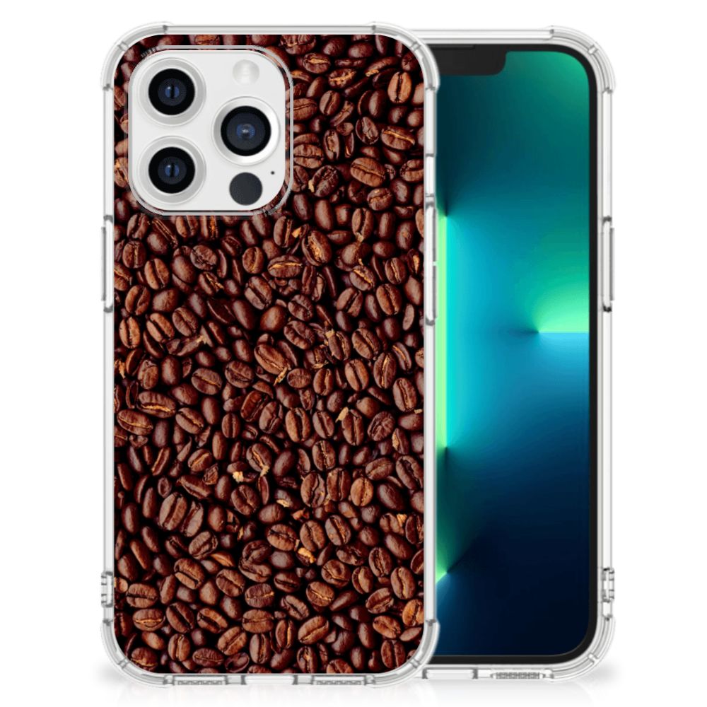 Apple iPhone 13 Pro Beschermhoes Koffiebonen B2C Telecom
