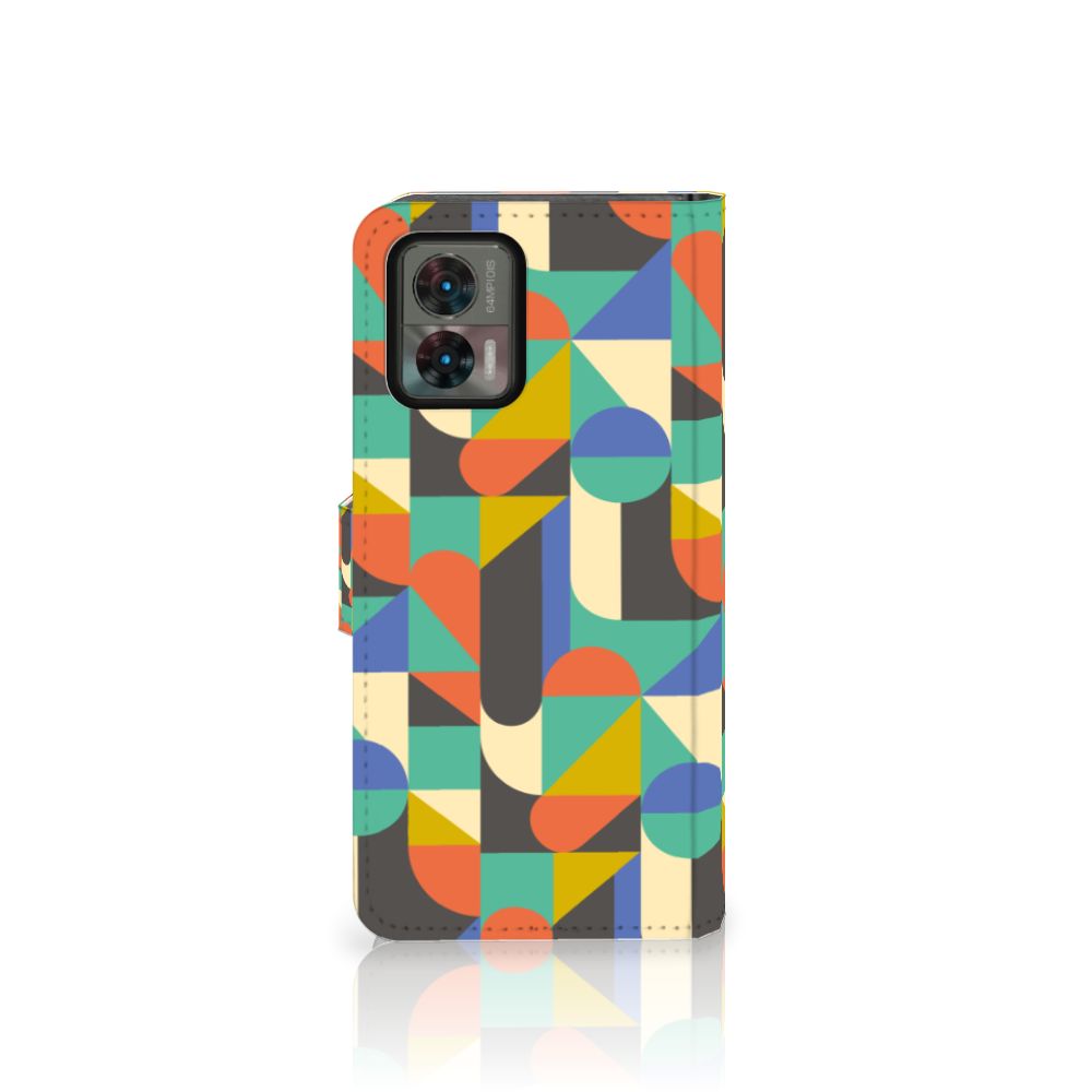 Motorola Edge 30 Neo Telefoon Hoesje Funky Retro