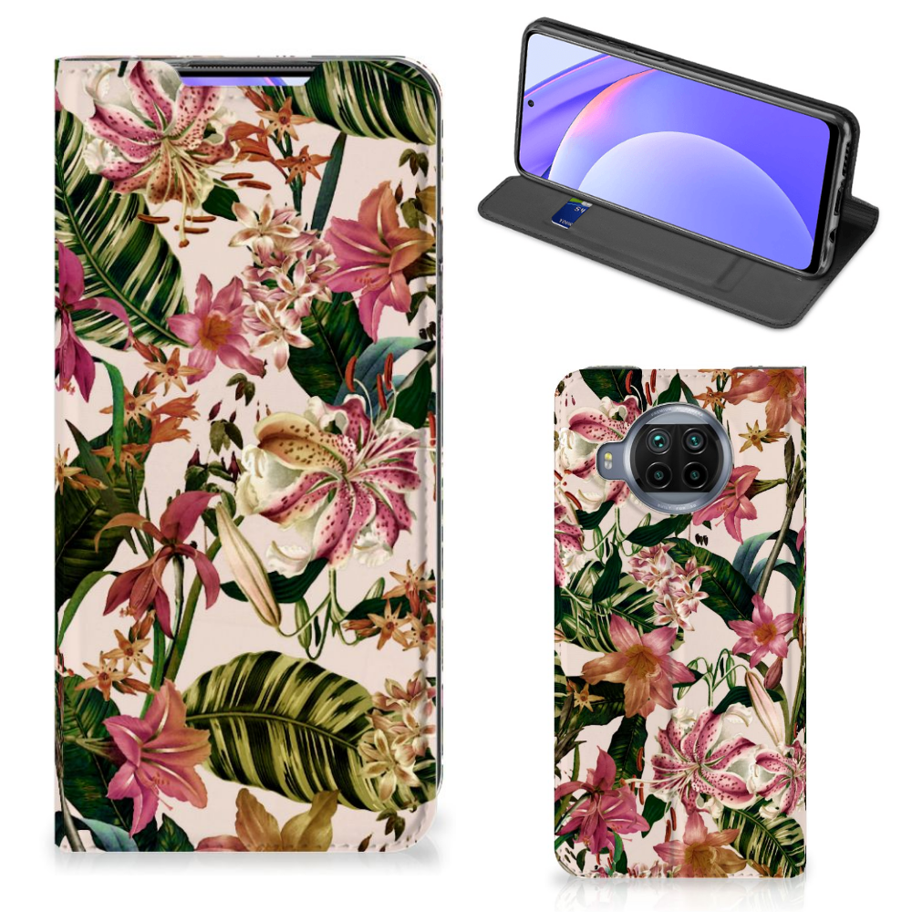 Xiaomi Mi 10T Lite Smart Cover Flowers - B2C Telecom