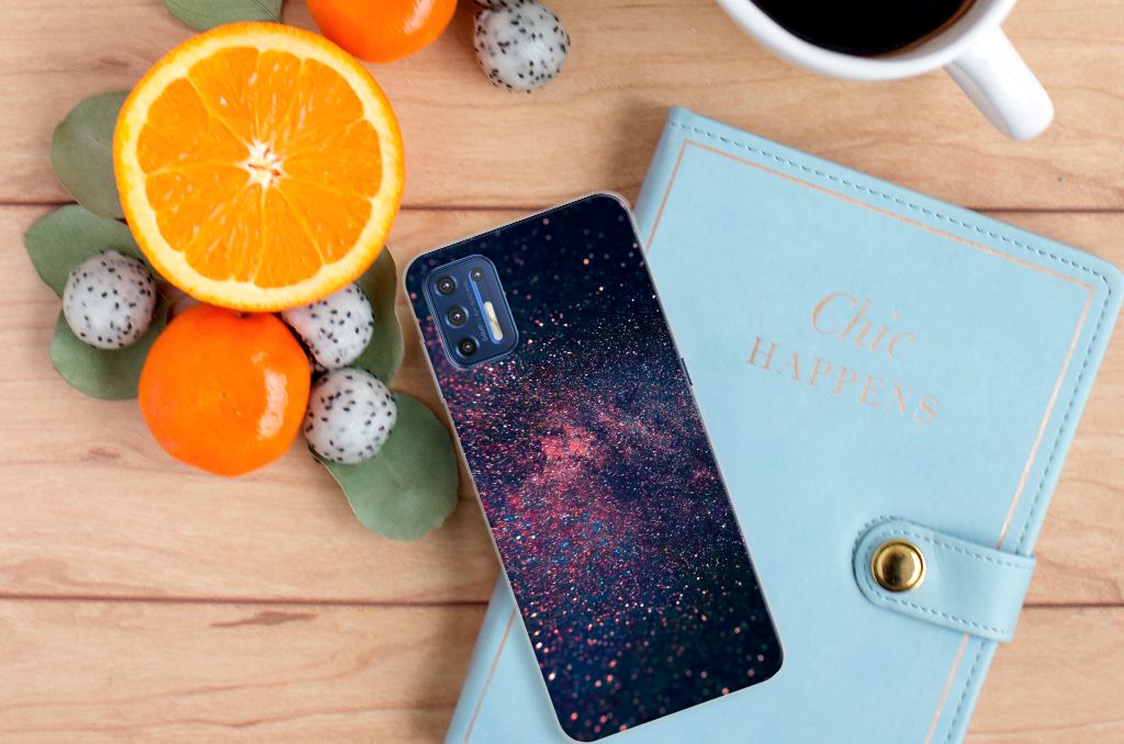 Motorola Moto G9 Plus TPU Hoesje Stars