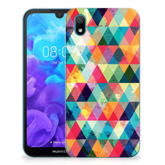 Huawei Y5 (2019) TPU bumper Geruit