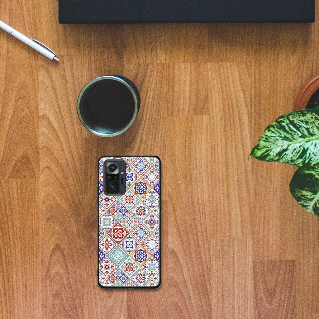 Xiaomi Redmi Note 10 Pro Marmeren Print Telefoonhoesje Tiles Color B2C Telecom