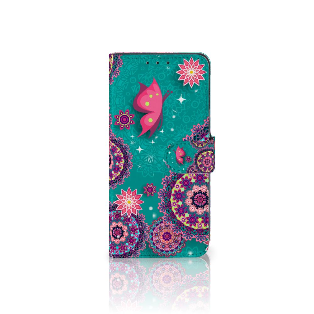 Alcatel 1S 2020 Hoesje Cirkels en Vlinders