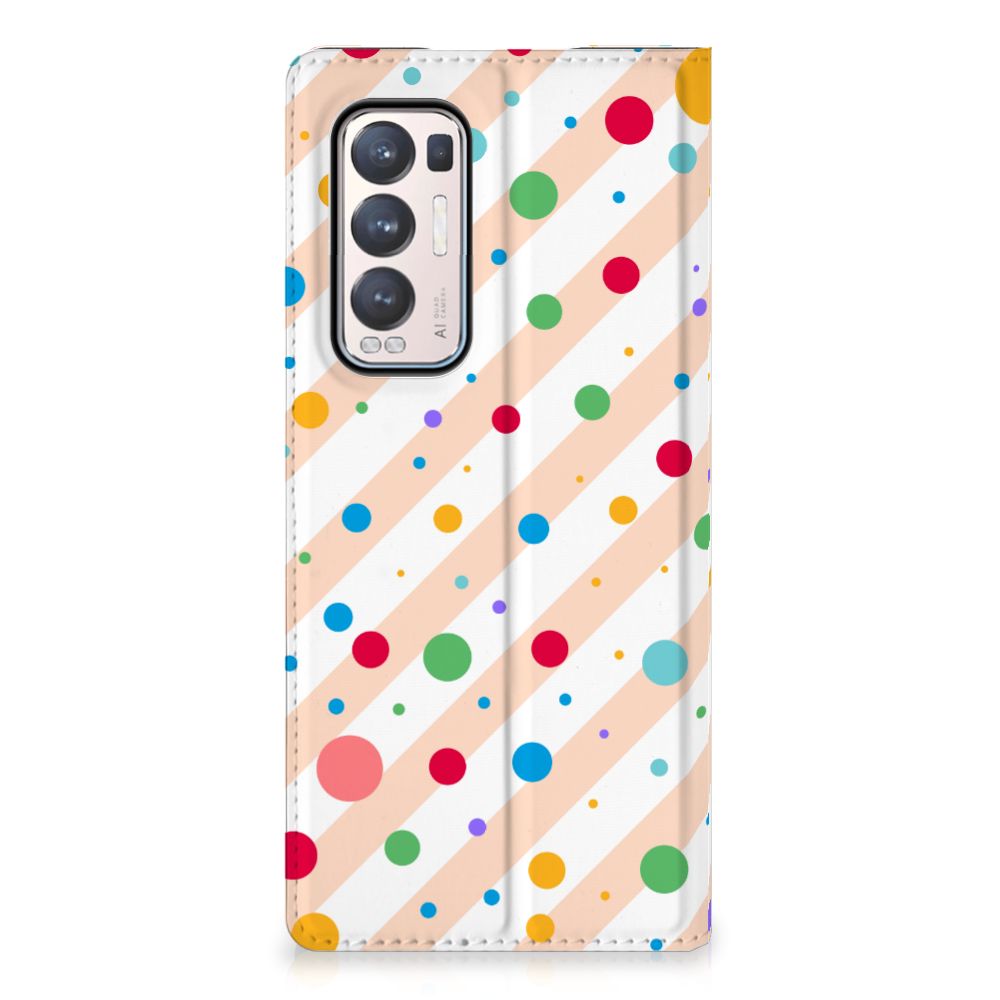 OPPO Find X3 Neo Hoesje met Magneet Dots - B2C Telecom