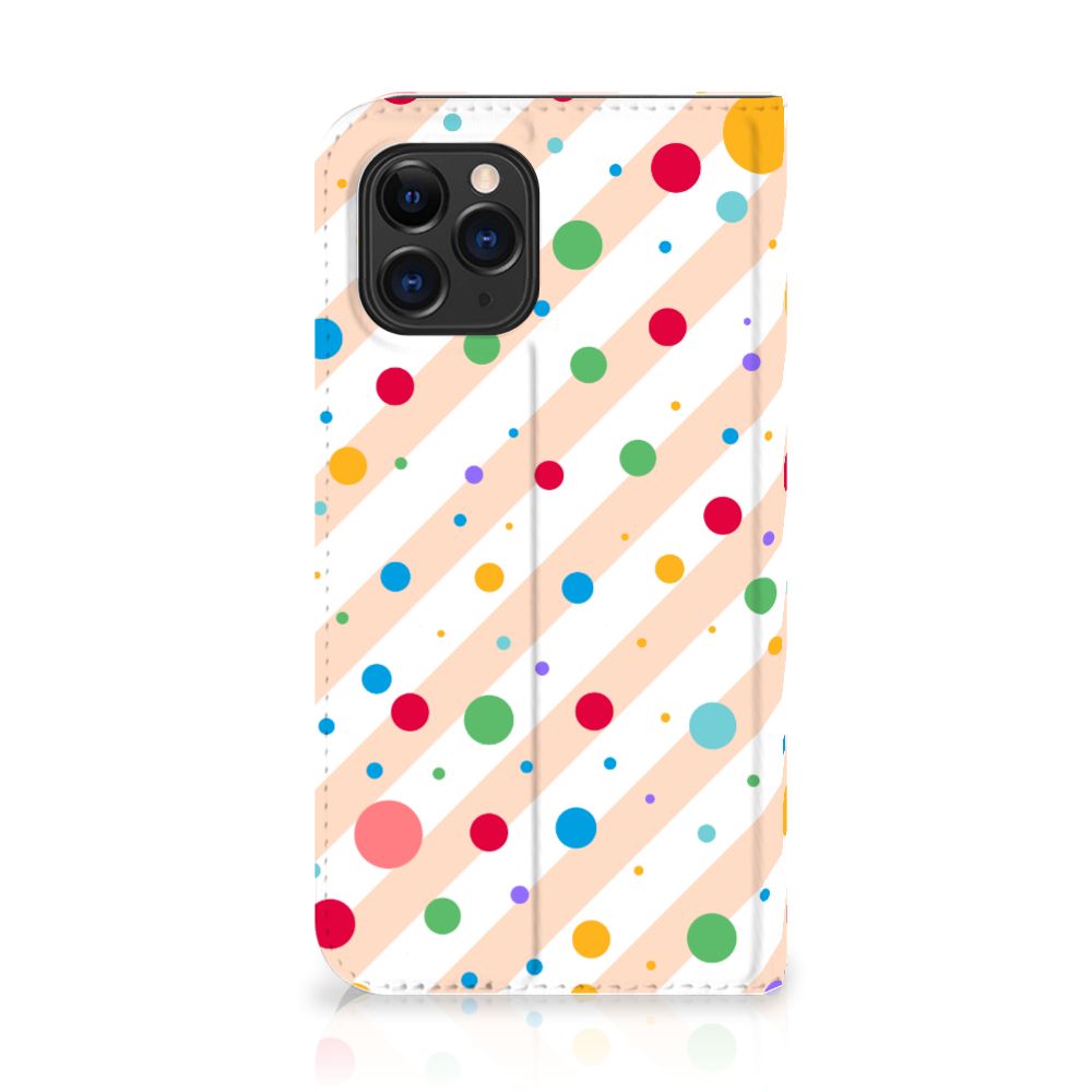 Apple iPhone 11 Pro Hoesje met Magneet Dots