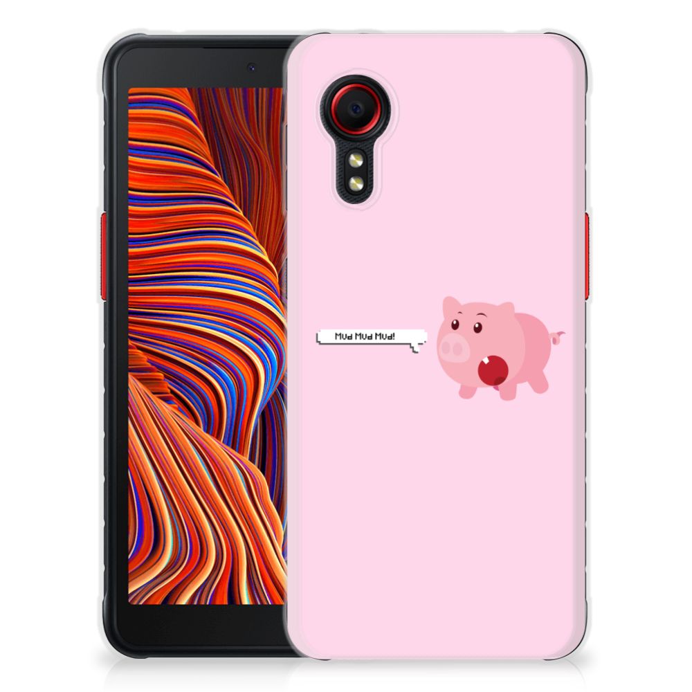 Samsung Galaxy Xcover 5 Telefoonhoesje met Naam Pig Mud B2C Telecom