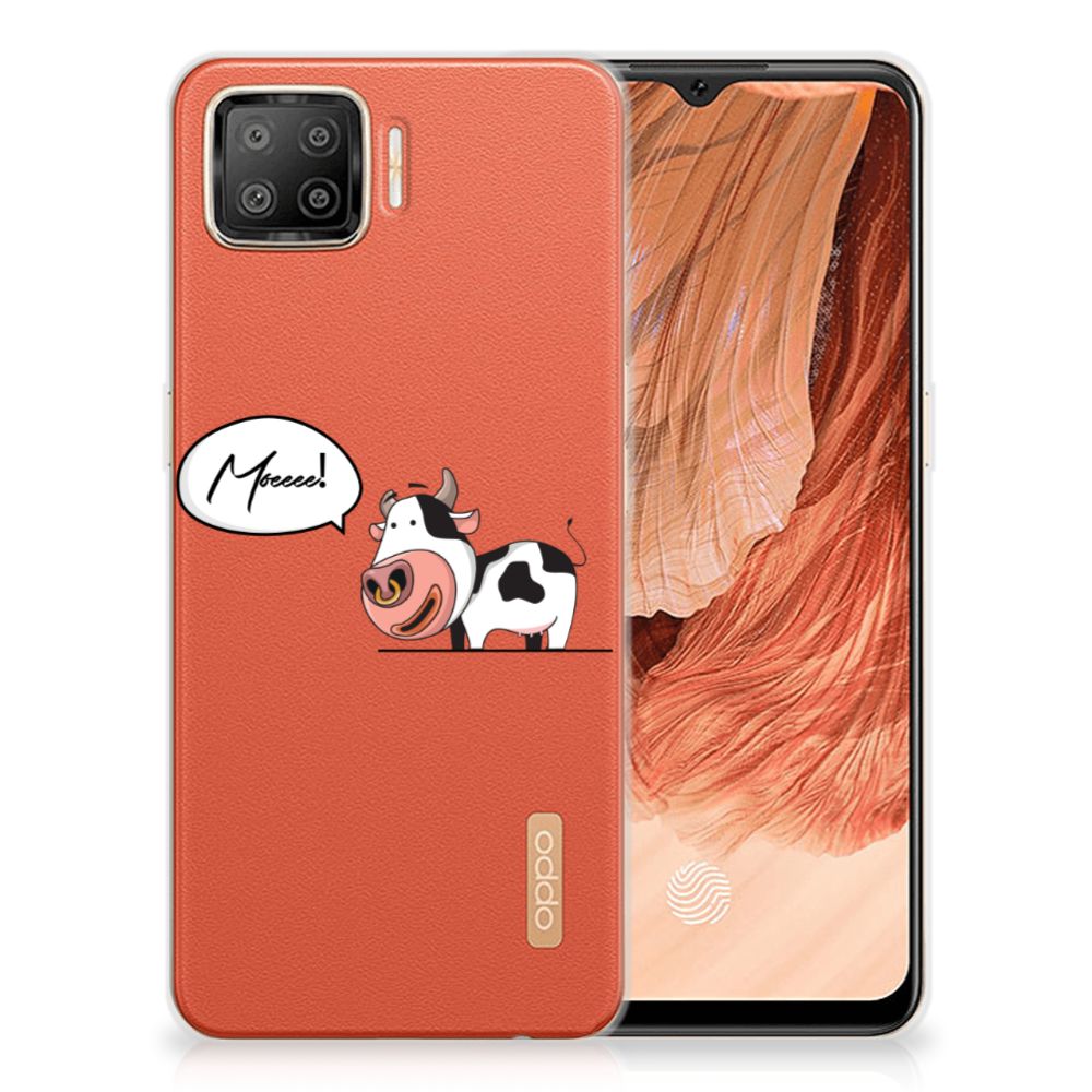 OPPO A73 4G Telefoonhoesje met Naam Cow B2C Telecom