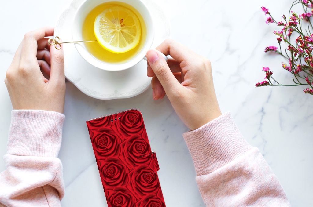 Samsung Galaxy S9 Plus Hoesje Red Roses
