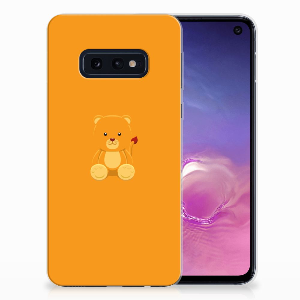Samsung Galaxy S10e Telefoonhoesje met Naam Baby Beer