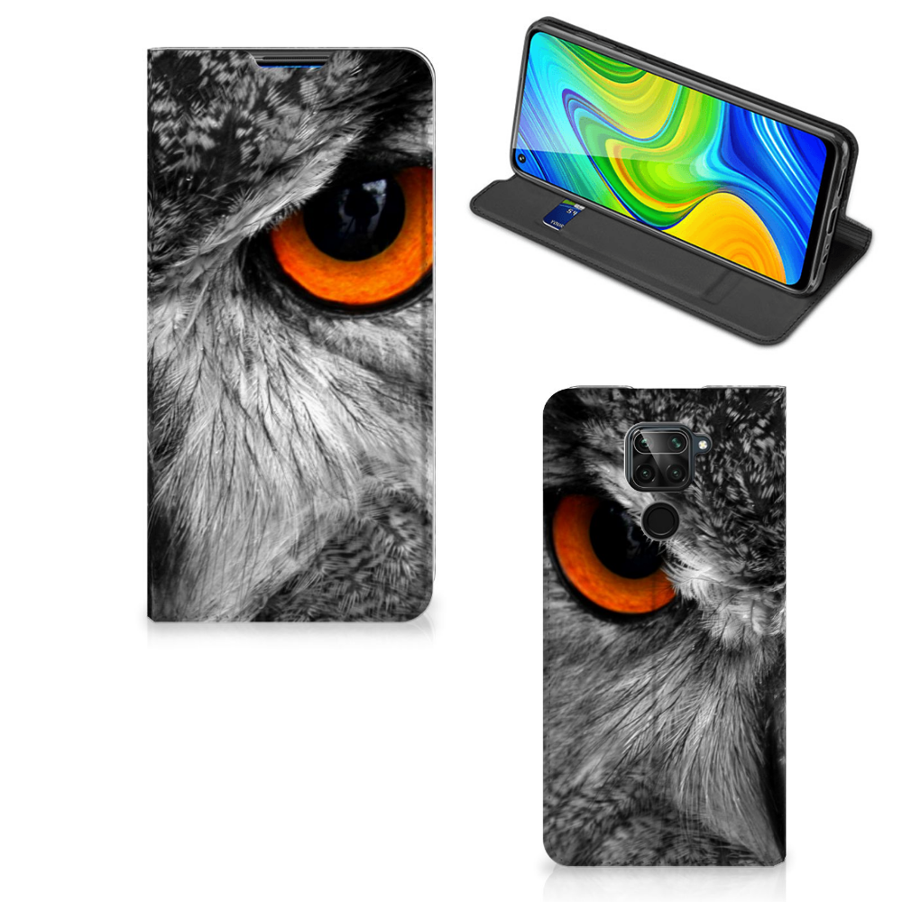 Xiaomi Redmi Note 9 Hoesje maken Uil - B2C Telecom
