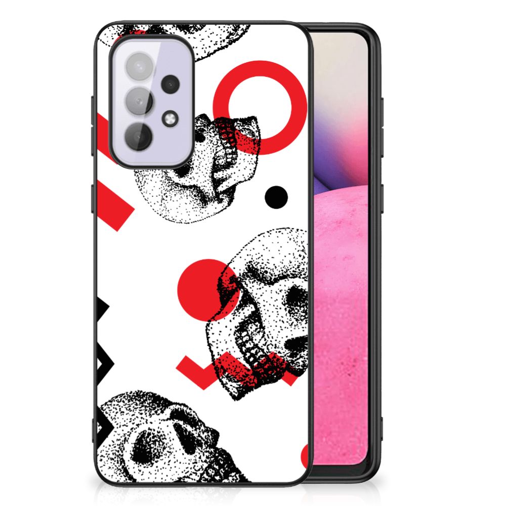 Telefoonhoesje Samsung Galaxy A33 5G Skull Red B2C Telecom