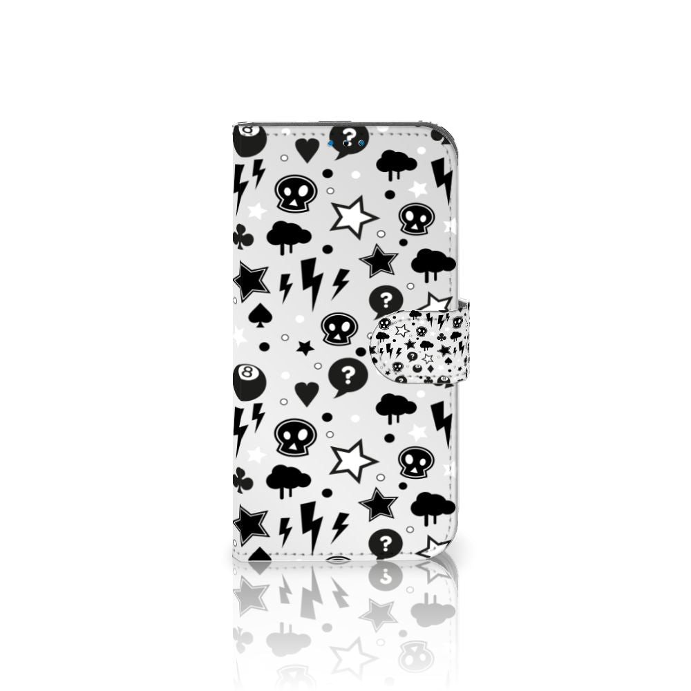 Telefoonhoesje met Naam iPhone 14 Pro Silver Punk